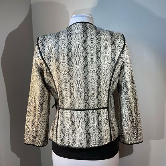 MSSP Max Studio Special Produxts Zip up Snakeskin Jacket! Alanis Morissette! Med - Picture 4 of 12